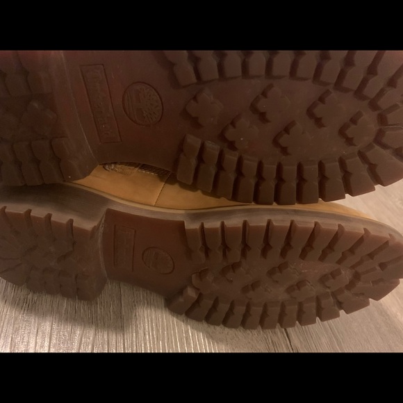 Timberland Women’s 650 Classic Wheat Brown / Winter Boot Leather Nubuck Size 8M - Picture 8 of 8
